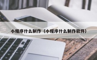 淇县小程序什么制作（小程序什么制作软件）